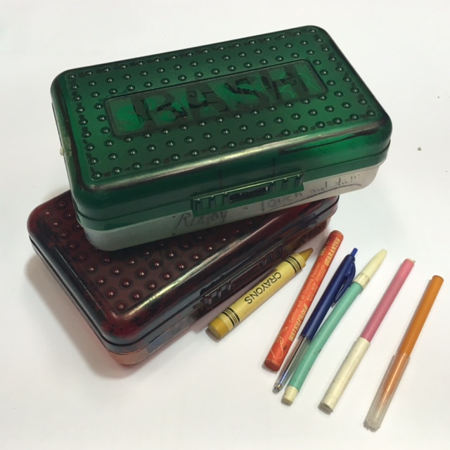 PENCIL BOX, Plastic